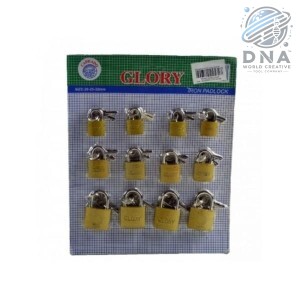 CADEADO CARTELA 20-25-32 MM COM 12 UN NIK