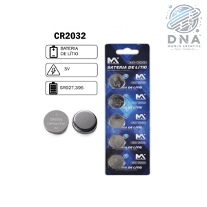 BATERIA DE LITIO CR2032 C/5 UN. 3V - CR 2032  LVCELL