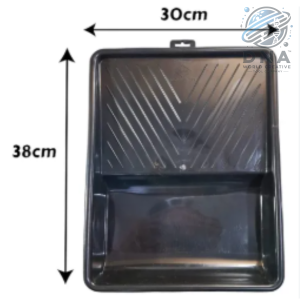 BANDEJA PINTURA GRANDE PRETA 30 X 38 CM