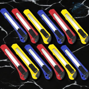 ESTILETE CARTELA 18MM COM 12 UNIDADES GD - 3034