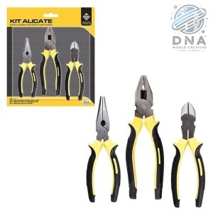 KIT ALICATES C/ 3PÇS ZU-1233